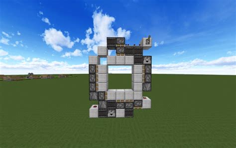 3x3 piston door, creation #12421