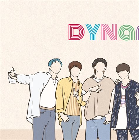 BTS Dynamite Poster Kpop BTS BTS Poster Bts Minimal Print - Etsy