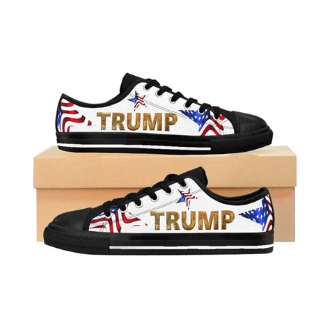 Trump Sneakers Mens Maga Tennis Shoes Trump 2024 Shoes Maga Sneakers ...