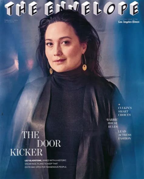 THE ENVELOPE MAGAZINE - FEBRUARY 1, 2024 -LILY GLADSTONE (Cover) THE DOOR KICKER $12.99 - PicClick