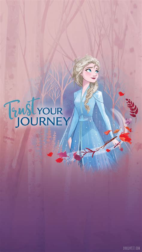 Big Frozen 2 phone wallpapers with Elsa - YouLoveIt.com