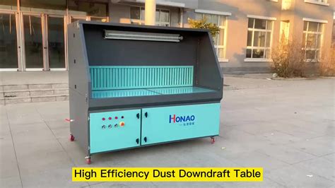 Sandblasting Downdraft Table With Ce Certification Metal Cleaning Welding Grinding Downdraft ...
