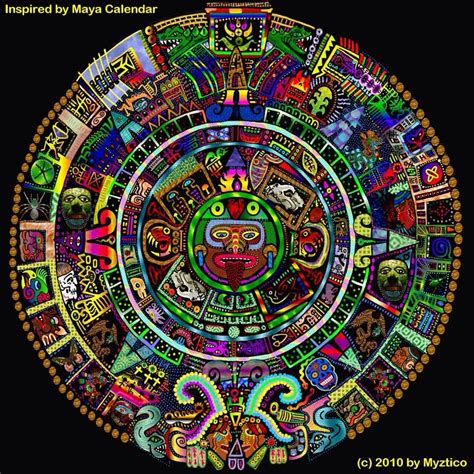 Calendar fantasy | Mayan calendar, Mayan art, Aztec art