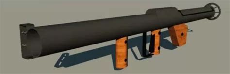 Ww2 Bazooka Weapon Free 3d Model - .3ds, .Max, .Obj - Open3dModel