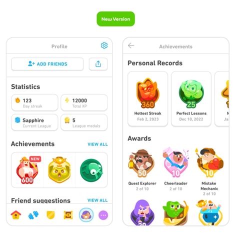 New Achievements : r/duolingo