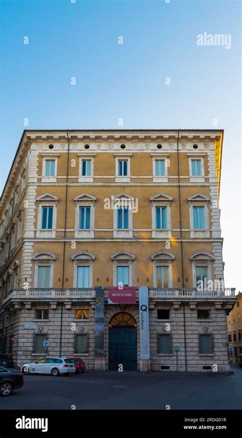 Rome, Lazio, Italy, Museo di Roma (Palazzo Braschi) is a museum ...