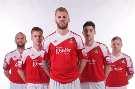 Wrexham FC players become models for 150th anniversary season ticket ...