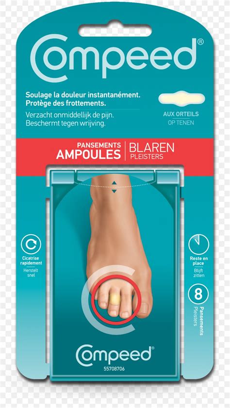 Adhesive Bandage Compeed Blister Toe Foot, PNG, 1100x1953px, Adhesive Bandage, Blister, Bone ...