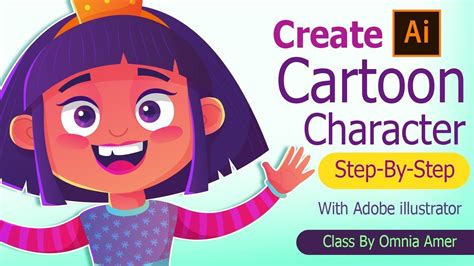 Online Course: Create a cartoon character with adobe illustrator Step-By-Step ! from Skillshare ...