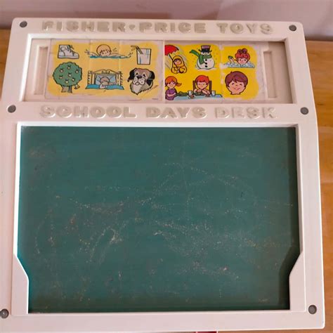 Vintage FISHER PRICE School Days Desk(s)