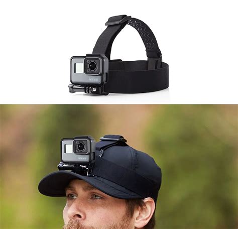 Adjustable Head Strap Band Session Mount Belt Headband for Gopro Hero 6 ...