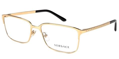 Versace VE1232 1002 Eyeglasses in Gold | SmartBuyGlasses Malaysia