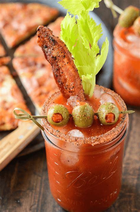 Spicy Bacon Bloody Mary | The Novice Chef