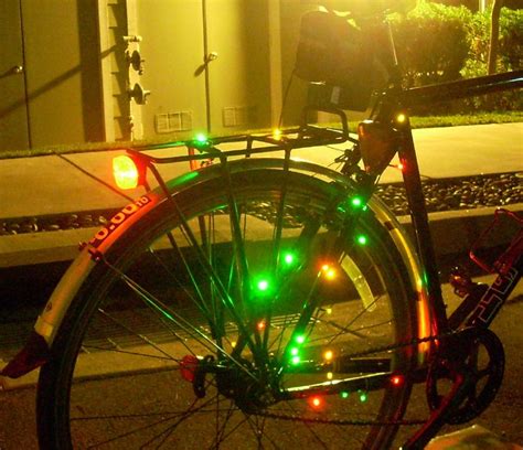 Bicycle Christmas lights -- watch the drivetrain | I bought… | Flickr ...
