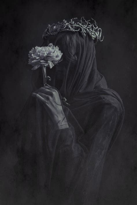 The Black Rose † Goth | Fantasy photography, Dark fantasy art, Dark ...