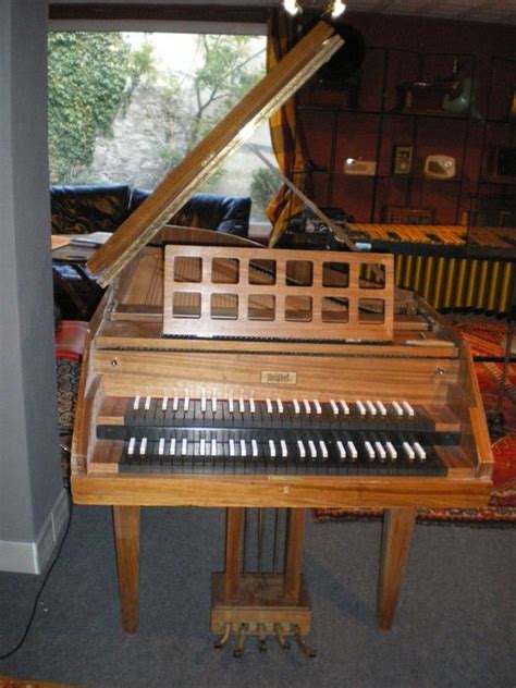 Harpsichord with double keyboard, great instrument ! - Catawiki