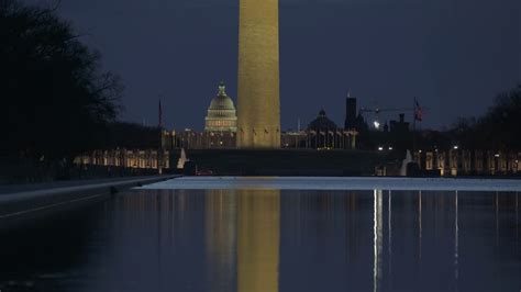 Washington Monument Dc Usa Morning Sunrise Stock Footage SBV-346751102 ...