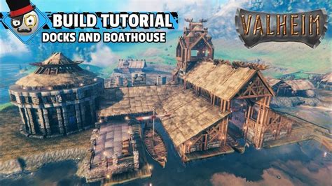 Valheim - How to Build a Dock and Boathouse - My most Detailed Building Guide | Building a dock ...