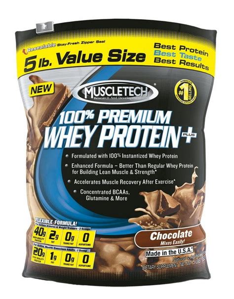 100 % Premium Whey Protein Plus - Muscletech • Protein.sk