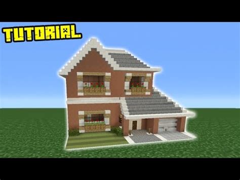 Minecraft Tutorial: How To Make A Realistic Suburban House - YouTube