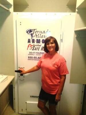 Want your storm shelter in a closet? Tornado Alley Armor safe rooms can ...