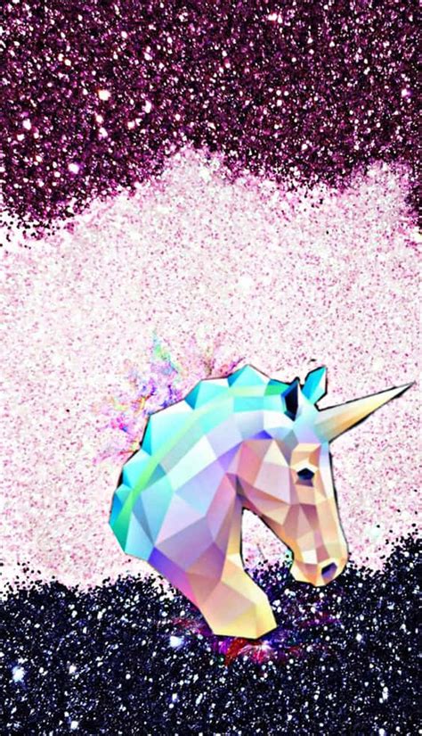 Download Glitter Unicorn Background | Wallpapers.com