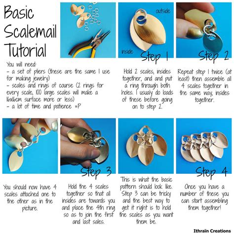 Basic Scalemail tutorial by Ithrain on DeviantArt