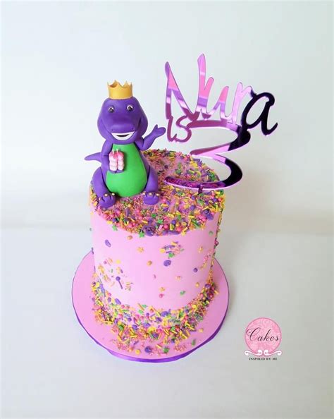 Barney bj baby bop cake topper party supplies – Artofit