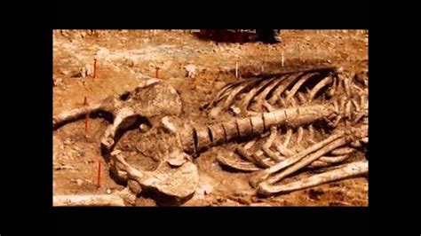 GIANT HUMAN SKELETONS discovered at 7 separate gravesites HD - YouTube