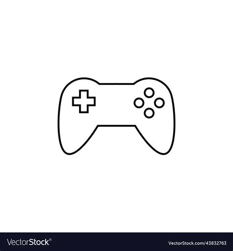 Game stick logo Royalty Free Vector Image - VectorStock