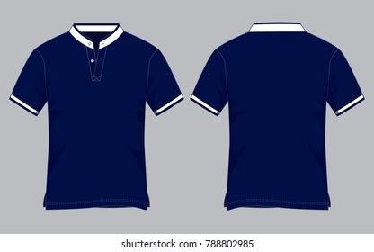 546 Navy Blue Polo Shirt Template Images, Stock Photos & Vectors | Shutterstock