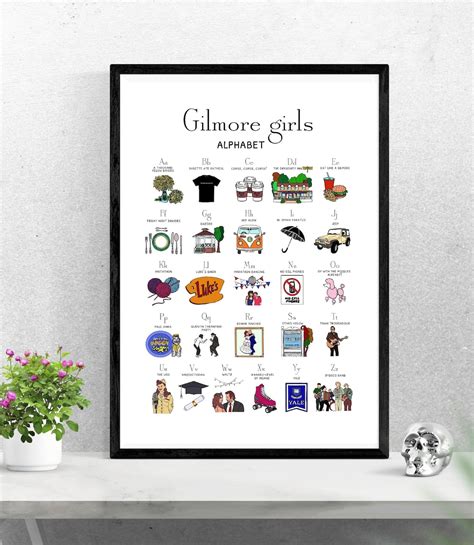 Printable Wall Art Gilmore Girls Digital Poster A3 11x17 Inches Digital ...