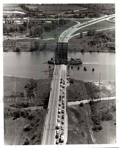 Industrial History: I-75 DRAWBRIDGE! over Saginaw River in Zilwaukee, MI