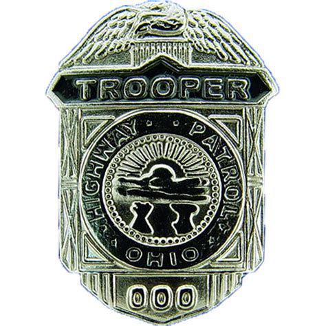 Ohio Highway Patrol Badge Pin 1" - Walmart.com - Walmart.com