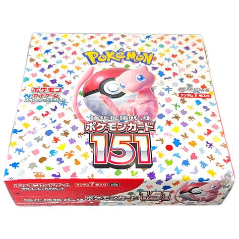 Pokemon Card 151 sv2a Japanese Booster Box — Japan2UK