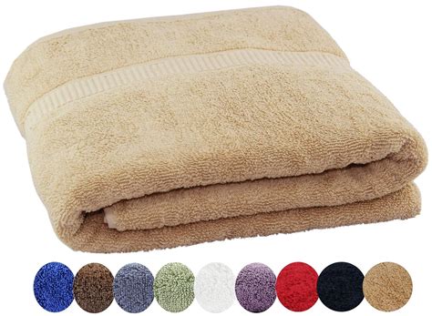 Utopia Towels Extra Large 100% Cotton Soft Luxury Bath Sheet Champagne ...