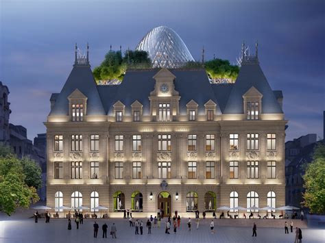 Vincent Callebaut Architectures Creates a Futurist "Metamorphosis" of Luxembourg's Hotel Des ...