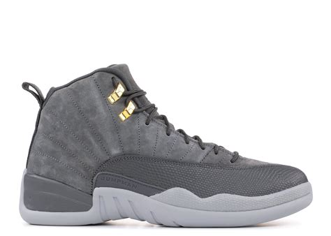 Jordan 12 Retro 'Dark Grey' - Air Jordan - 130690 005 - dark grey/dark ...