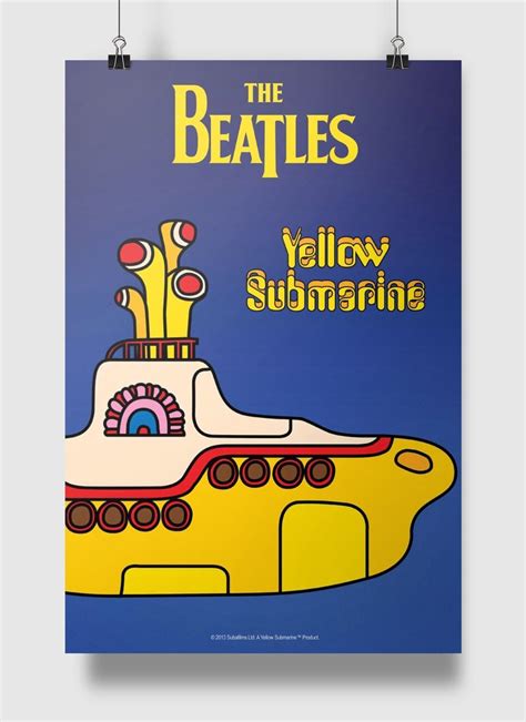 Poster The Beatles - Yellow Submarine