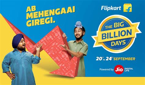 Flipkart mehengaai giraayega! The Big Billion Days are back