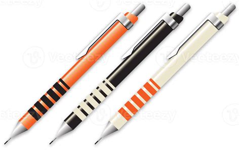 Professional business stationery items set black orange modern color styles png illustration ...