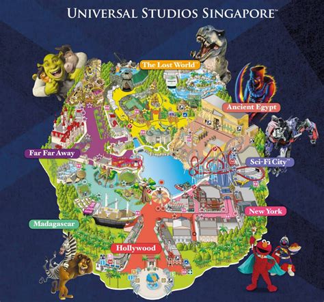 Universal Studio Singapore Map Universal Studios Singapore, 54% OFF