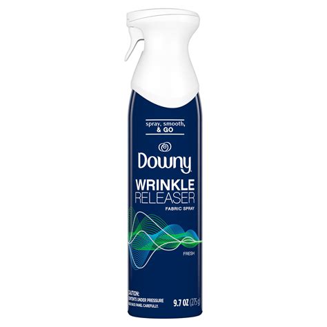 Downy WrinkleGuard Wrinkle Releaser Fabric Spray, Fresh, 9.7 oz - Walmart.com