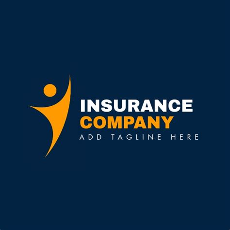 insurance company logo template design | PosterMyWall