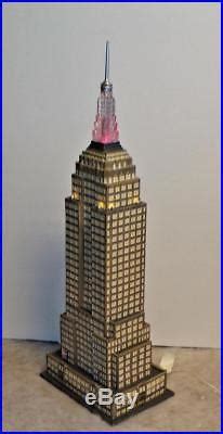 2003-department-56-christmas-in-the-city-empire-state-building-lights-up | Christmas In The City