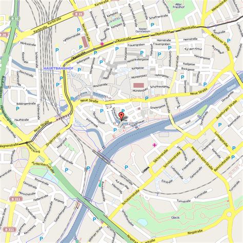 Ulm Map - Germany