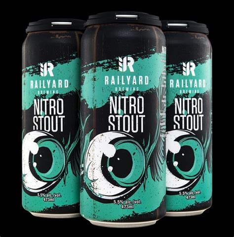 Railyard Brewing Notro Stout | Brewing, Packaging design inspiration ...