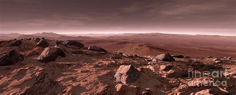 Valles Marineris Photograph by Detlev Van Ravenswaay/science Photo Library - Pixels