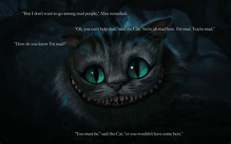 Cats Alice In Wonderland Quotes Cheshire Cat 1920x1200 HD Wallpaper ...