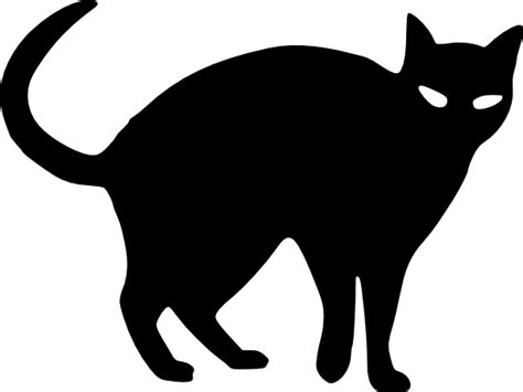 Free Black Cat Silhouette Halloween, Download Free Black Cat Silhouette Halloween png images ...